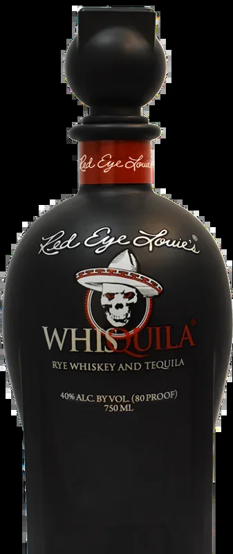 RED EYE LOUIES WHISQUILA RYE WHISKEY AND TEQUILA 750ML