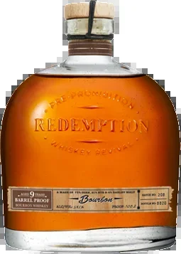 Redemption Barrel Proof Bourbon Whiskey 9 Year Old 750ml