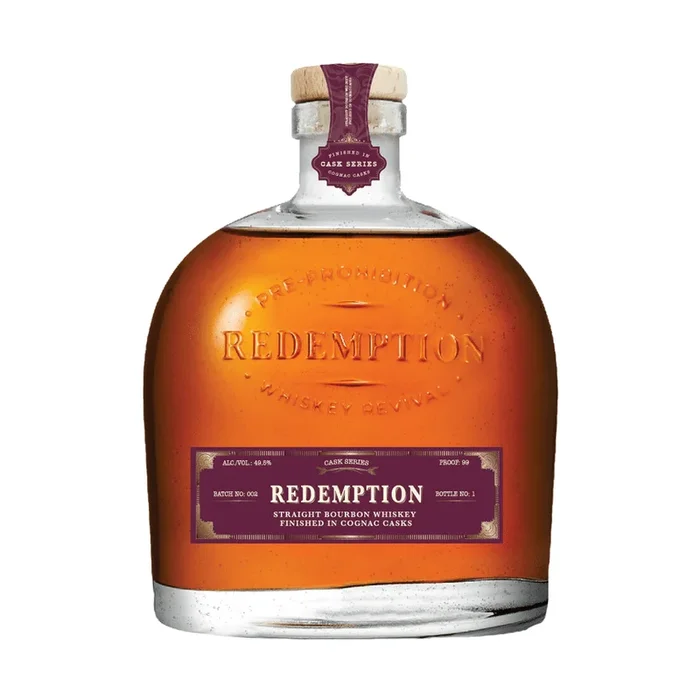 Redemption Cognac Cask Finish Straight Bourbon Whiskey