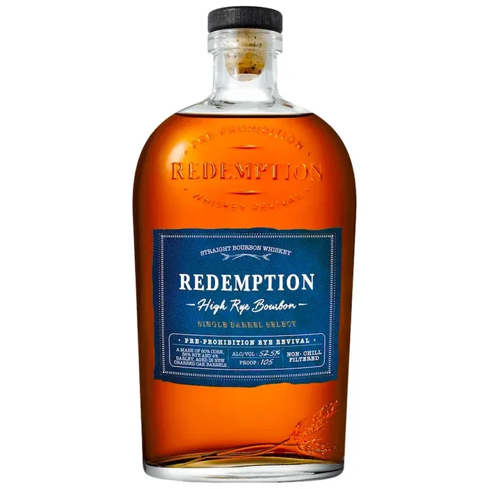Redemption High Rye Bourbon Single Barrel Select