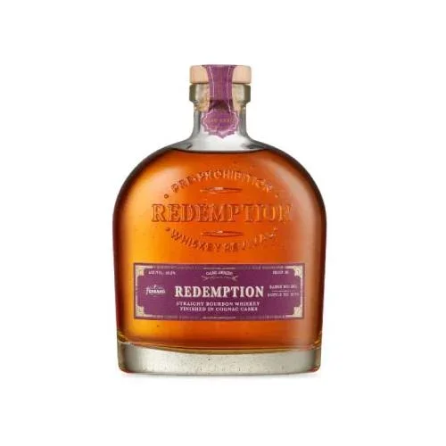 Redemption Straight Bourbon Whiskey Finished in Cognac Casks – 750ML