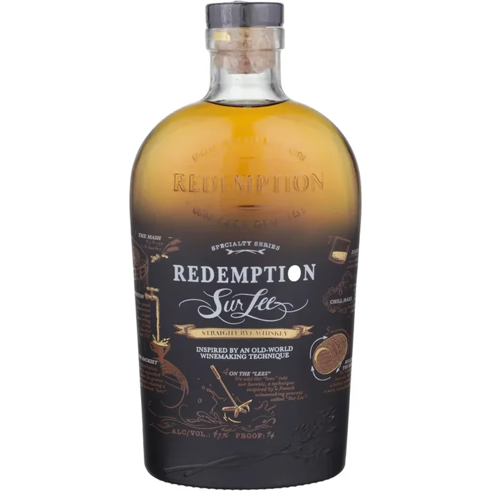 Redemption Straight Rye Whiskey Sur Lee Specialty Series