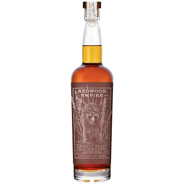 Redwood Empire “Grizzly Beast” Bottle in Bond Straight Bourbon Whiskey