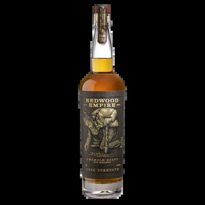 Redwood Empire Rye Emerald Giant Cask Strength Whiskey