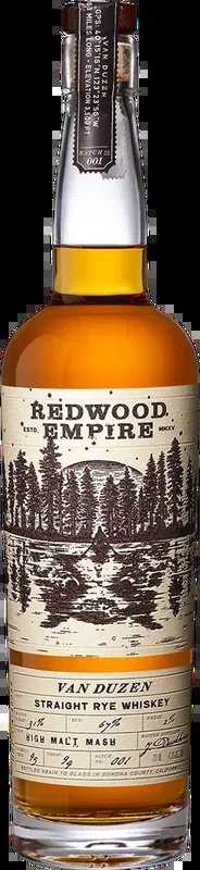 Redwood Empire Van Duzen Straight Rye Whiskey (700mL)