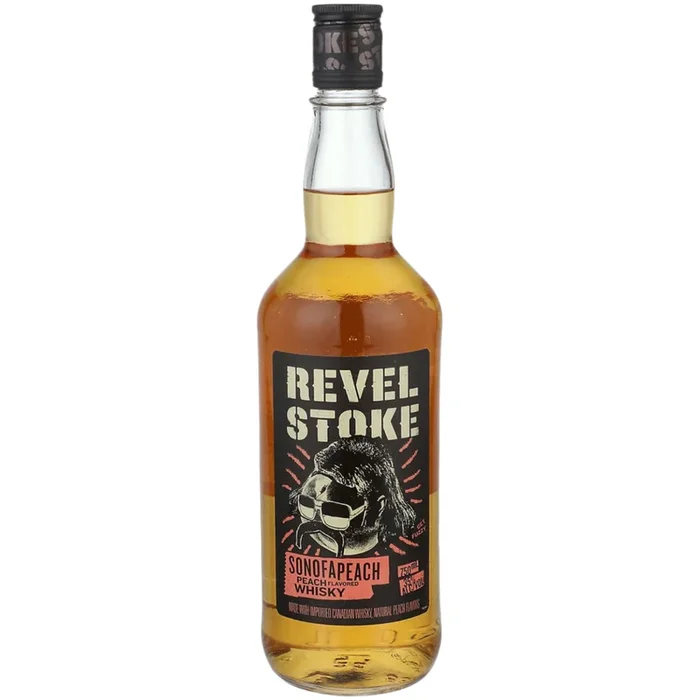 Revel Stoke Peach Canadian Whiskey