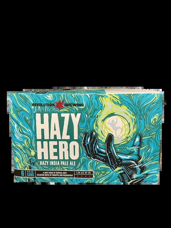 Revolution Hazy Hero Hazy IPA 6 Pack