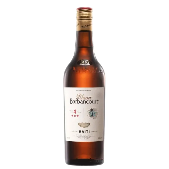 Rhum Barbancourt Aged Rum Three Star 4 Year