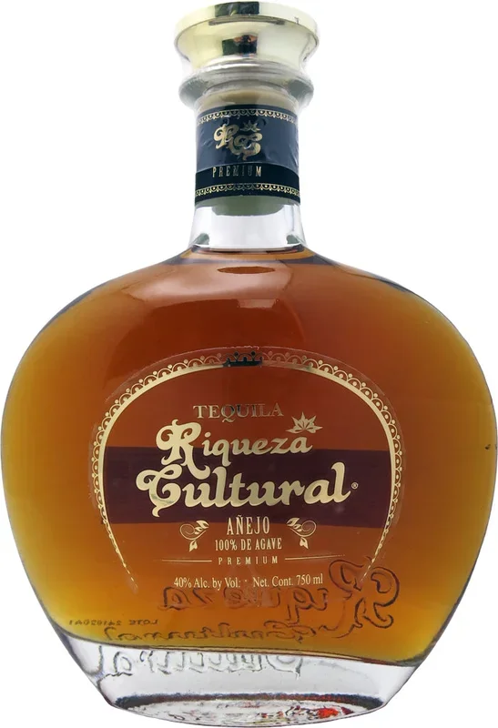Riqueza Cultural Tequila Anejo Clasica Glass 750ml