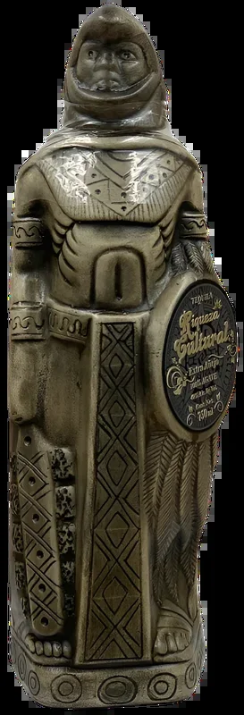 RIQUEZA CULTURAL TEQUILA EXTRA ANEJO GUERRERO AGUILA HUICHOL CERAMICA 750ML