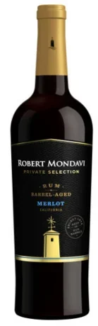Robert Mondavi Private Selection Merlot Aged in Rum Barrels 750ML