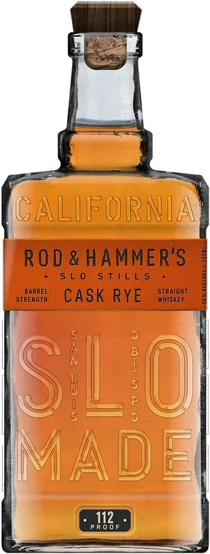 Rod & Hammer’s SLO Stills Barrel Strength Cask Rye 750ml