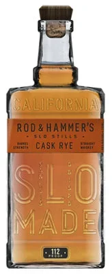 Rod & Hammer’S Straight Rye Whiskey Slo Stills Cask Rye 2 Yr 112 750ML
