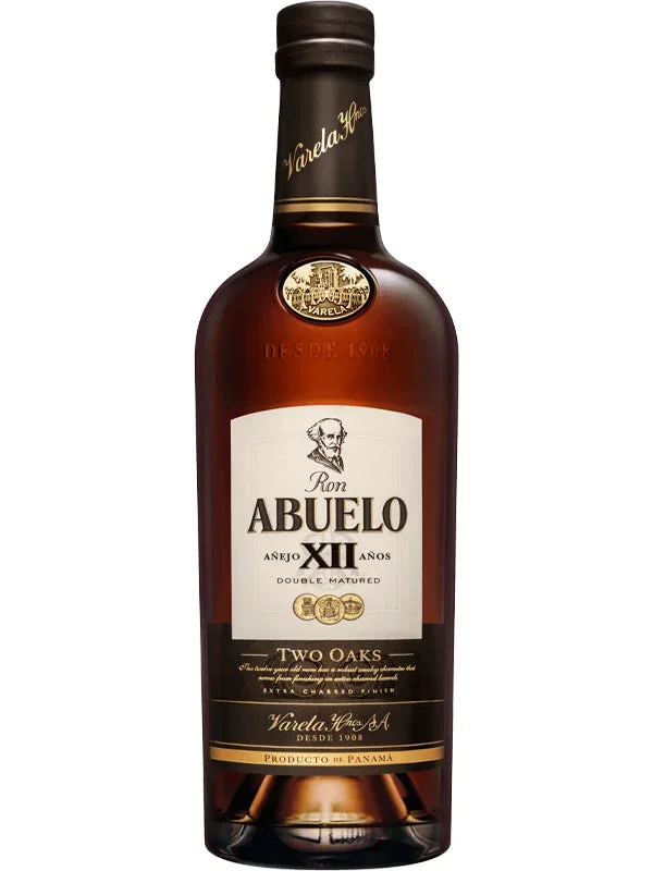 Ron Abuelo Anejo Rum 12 Anos Two Oaks