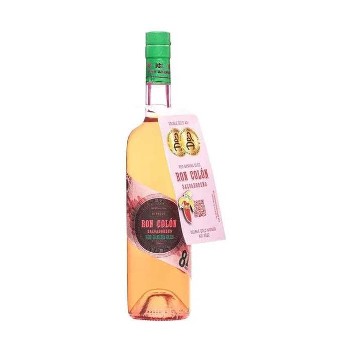 Ron Col¢n Salvadoreno Red Banana Oleo Rum 81 Proof