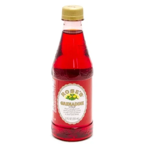 ROSES GRENADINE SYRUP 12OZ BOT