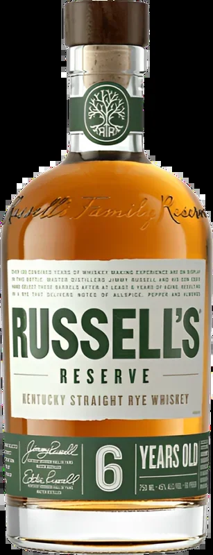 Russell’s Reserve 6 Year Old Small Batch Kentucky Straight Rye Whiskey