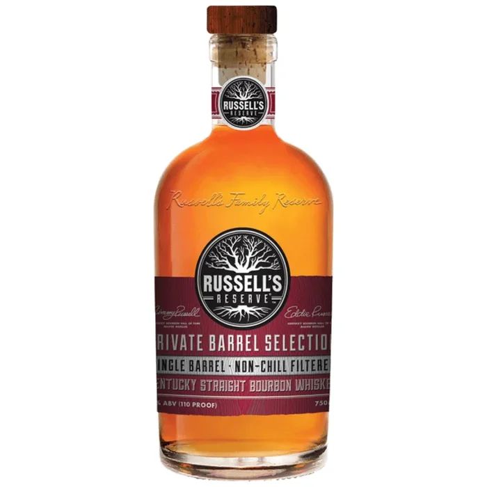 Russell’s Reserve Private Barrel Selection Single Barrel Kentucky Straight Bourbon Whiskey 750ml