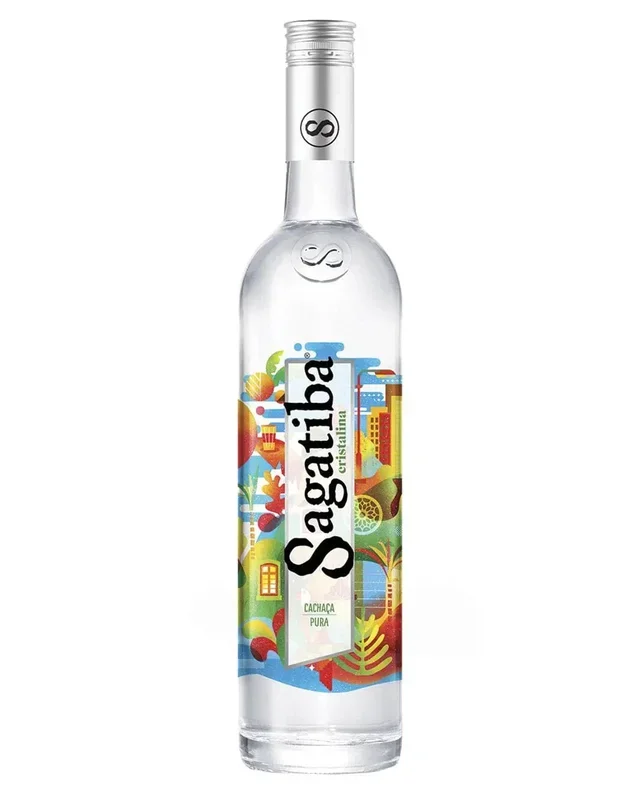 Sagatiba Cachaca Cristalina (Pura), 70 cl