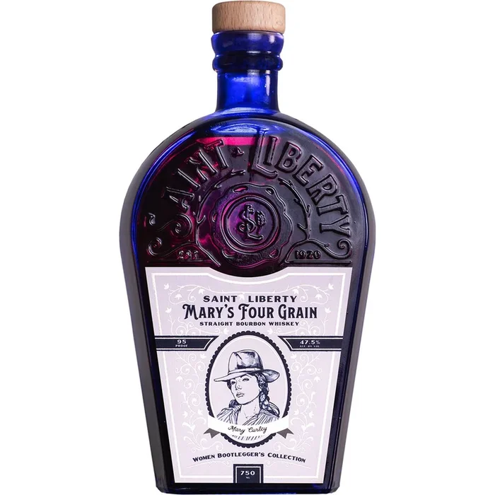Saint Liberty Straight Bourbon Mary’s Four Grain Women Bootlegger’s Collection 4 Year