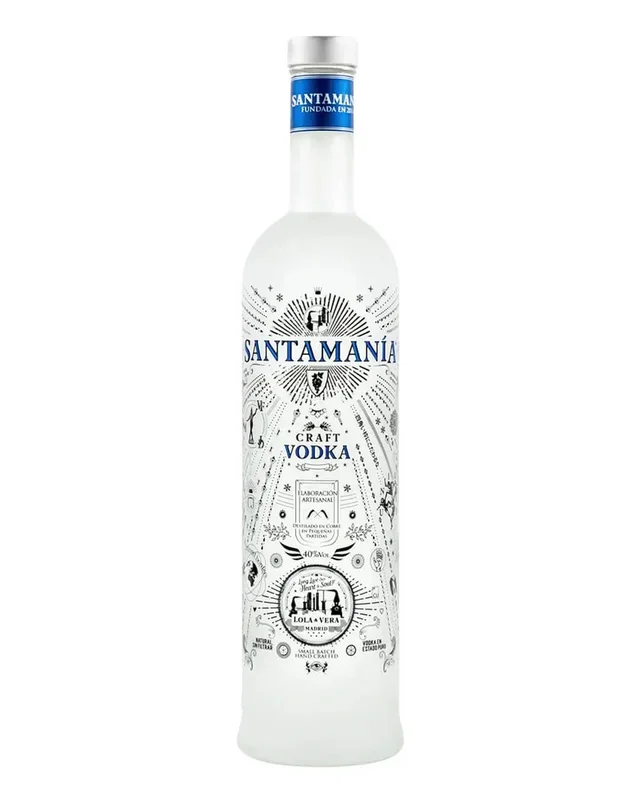 Santamania Premium Grape Vodka, 70 cl