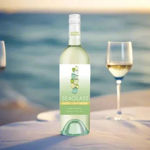 Seaglass Pinot Grigio Alcohol Removed Wine