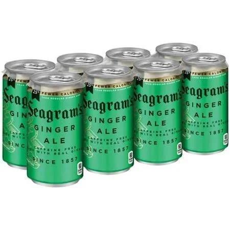Seagram’s Ginger Ale 7.5 oz 8 pk