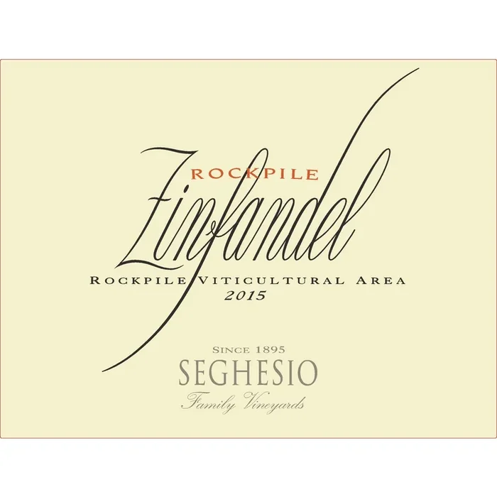 Seghesio Rockpile Zinfandel 750ml
