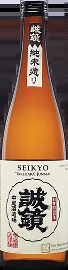 Seikyo Takehara Junmai Mirror of Truth Sake NV – (720ml)