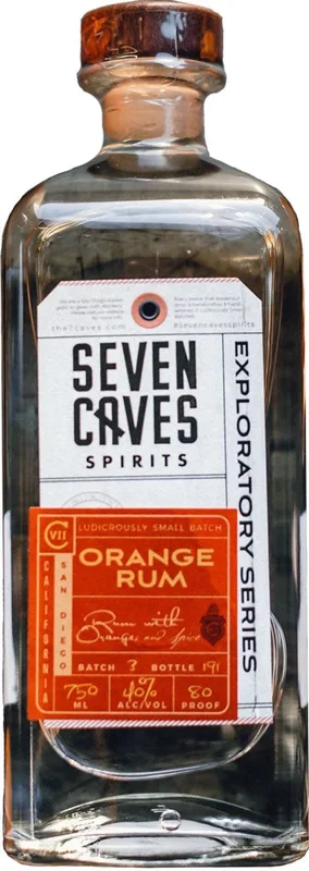 Seven Caves Orange Rum 750ml