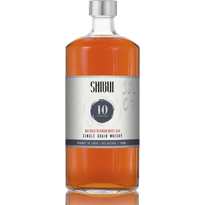 Shibui 10 Year Single Grain White Oak Whisky 750ml