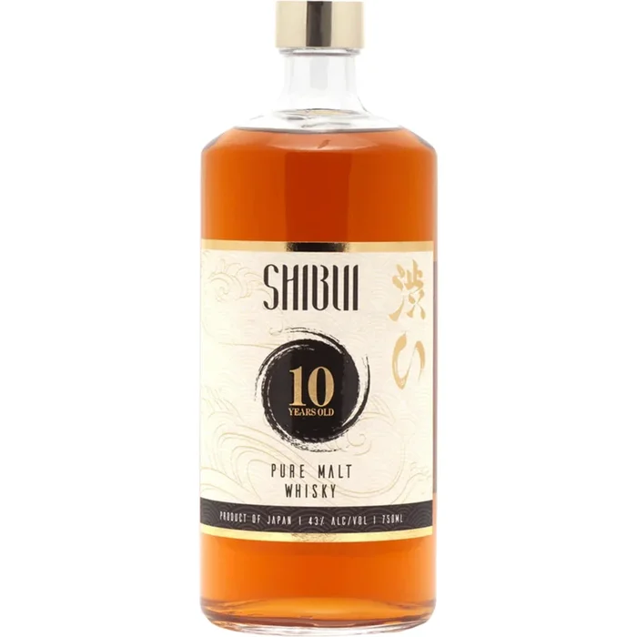 Shibui 10 Years Old Pure Malt Whiskey – Product Of Japan