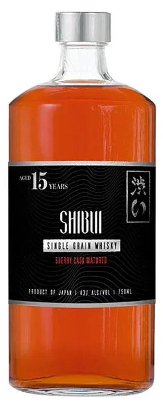 SHIBUI WHISKEY SINGLE GRAIN SHERRY CASK MATURED JAPAN 15YR 750ML