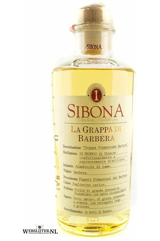Sibona La Grappa di Barbera