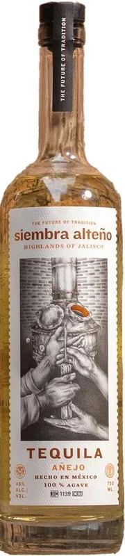 Siembra Alteno Tequila Anejo 750ml