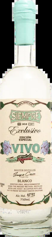 Siempre Excusivo ‘Vivo’ Tequila Blanco