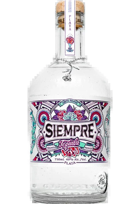 SIEMPRE TEQUILA PLATA 750ML