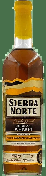 Sierra Norte Mexican Whiskey Yellow Corn