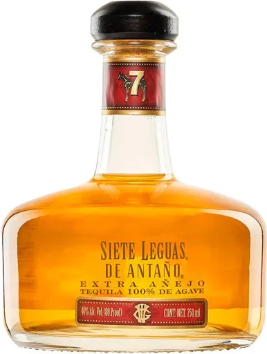 Siete 7 Leguas D’Antano Extra Anejo Tequila 750ml