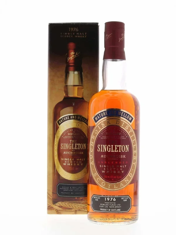 Singleton of Auchroisk Unblended 1976 Single Malt Scotch