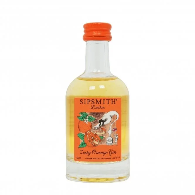 Sipsmith Zesty Orange Gin – 5cl Miniature