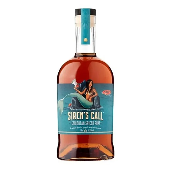 Siren’s Call Jamaican Spiced Rum 70cl