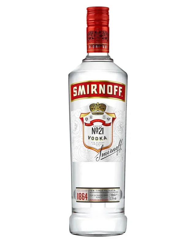 Smirnoff Red Label Vodka, 70 cl