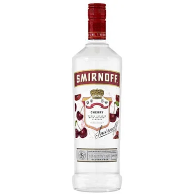 Smirnoff Vodka Cherry Flavored 60 1L
