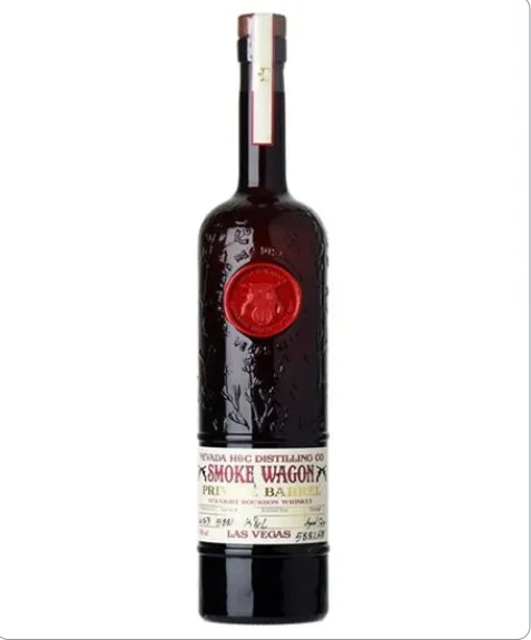 Smoke Wagon Private Barrel Straight Bourbon Whiskey 750ml
