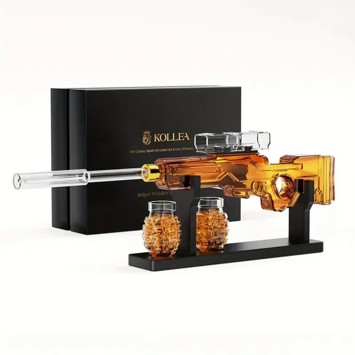 Sniper Whiskey Decanter Set