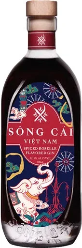Song Cai Spiced Roselle Flavored Gin 700ml