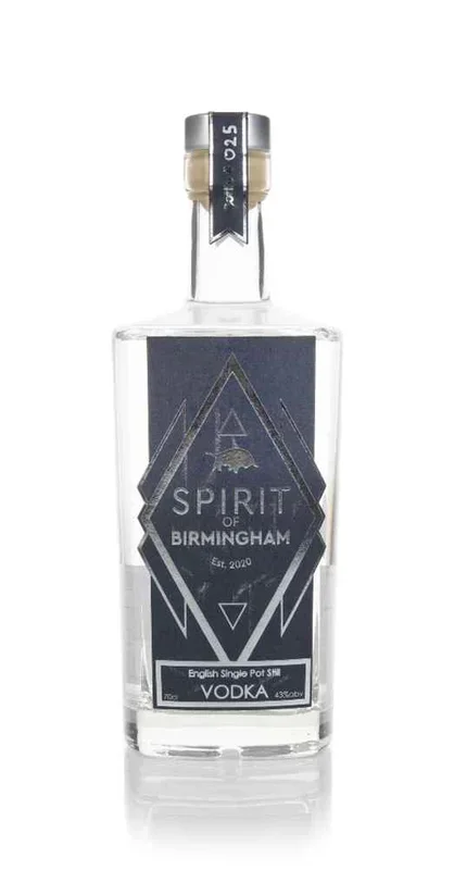 Spirit of Birmingham English Single Pot Still Vodka | 700ML
