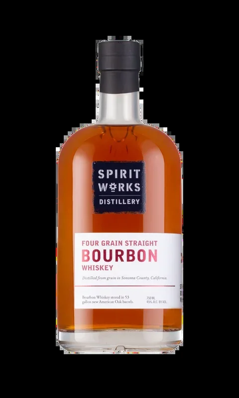 Spirit Works Distillery Cask Strength Private Barrel ( Batch #001) Four Grain Straight Bourbon Whiskey