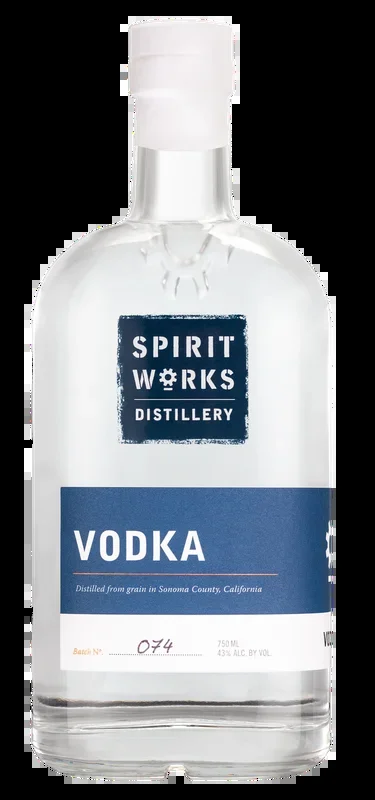 SPIRIT WORKS VODKA 86PF CALIFORNIA 750ML